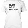 bra off tshirt