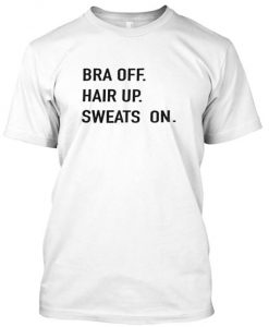 bra off tshirt