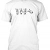 brush hand tshirt