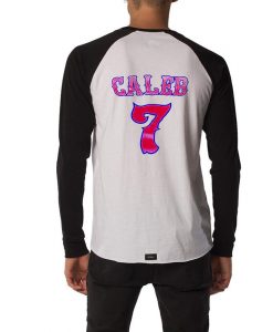 caleb 7 raglan longsleeve t shirt back