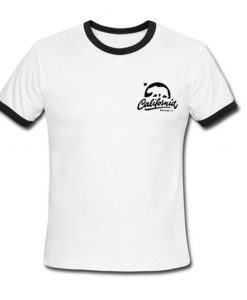 california ringer t shirt