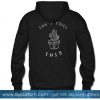 cant touch this cactus hoodie back