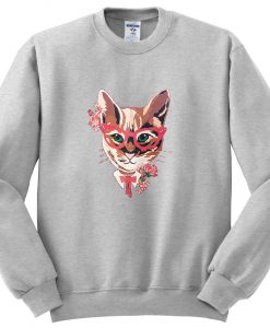 cat cute sweatshirt