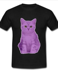 cats purple t shirt