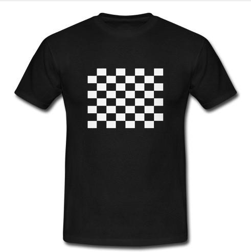 checkered t shirt