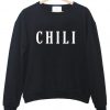 chili sweatshirt