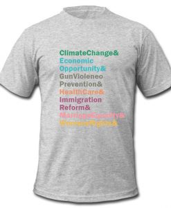 climmatechange economic opportunity t shirt