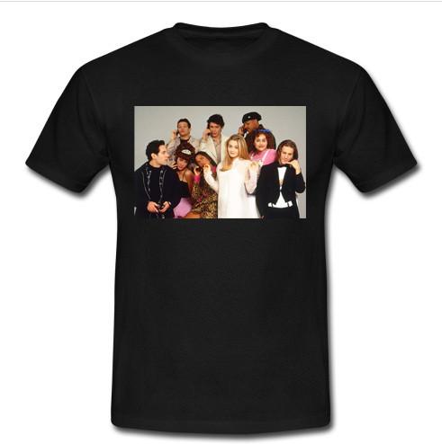 clueless then and now t shirt