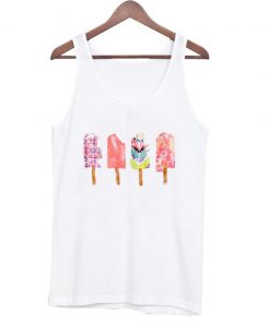 colorful ice cream tanktop