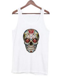 colorful skull tanktop