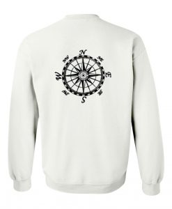 compass sweatshirt back