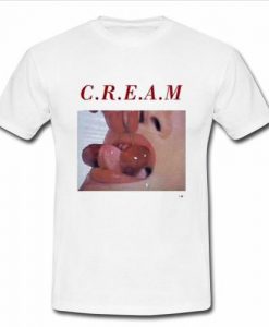 cream t shirt