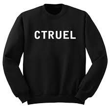 ctruel sweatshirt  SU