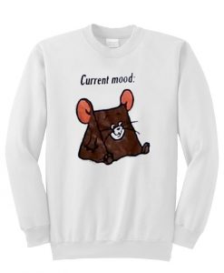 current mood mouse sweatshirt