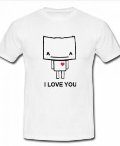 danbo i love you t shirt