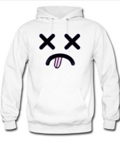 dizzy face hoodie