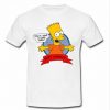 don't have a cow man bart simpson t shirt