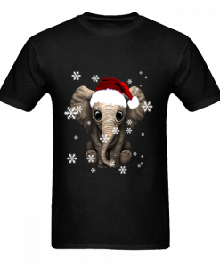 elephant christmas ugly T Shirt  SU