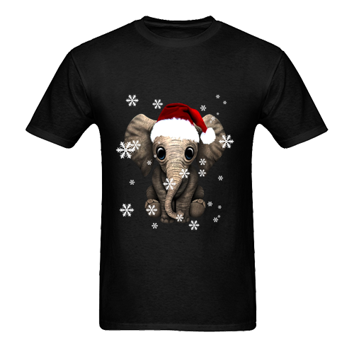 elephant christmas ugly T Shirt  SU