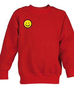 emoji smile sweatshirt