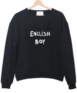 english boy sweatshirt