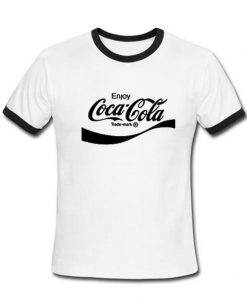 enjoy coca cola trademark ringtshirt