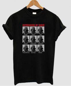 expressions of vader t shirt