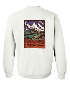 fayettechill sweatshirt back