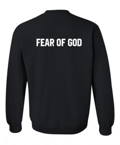 fear of god sweatshirt back