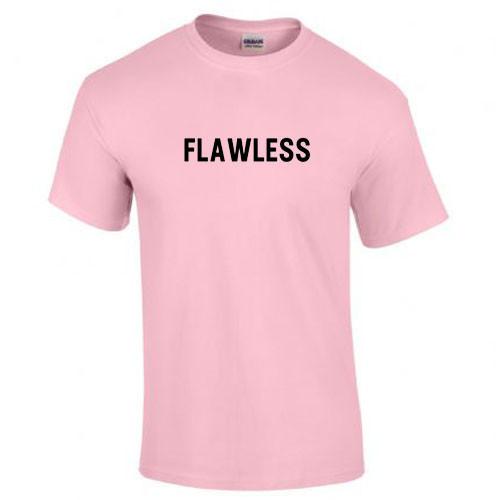flawless tshirt light pink