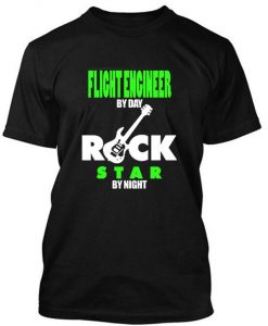 flightengineer rock star tshirt