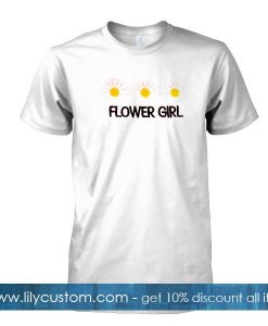 flower girl tshirt