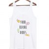 food before dudes tanktop