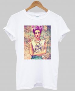 frida kahlo daft punk T shirt  SU
