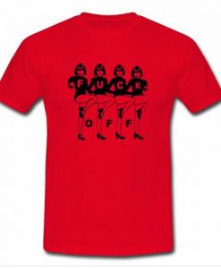 fuck off women tshirt