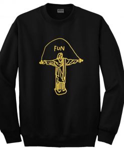 fun yesus sweatshirt