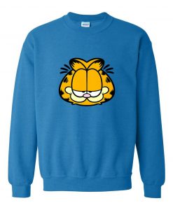 garfield head sweatshirt