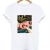 girl smoking t shirt