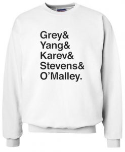 grey & yang sweatshirt