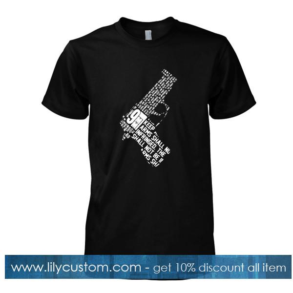 guns quotes tshirt