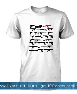 guns tshirt
