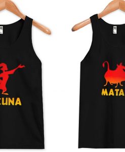 hakuna matata tanktop couple