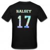 halsey 17 t shirt back