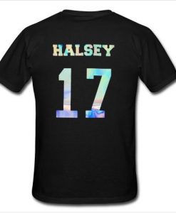 halsey 17 t shirt back