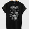 harry potter happiness can be found t shirt