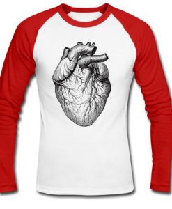 heart raglan longsleeve