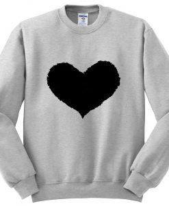 heart sweatshirt