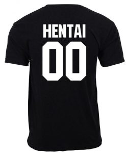 hentai 00 tshirt back