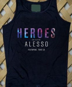heroes alesso album cover Tank top