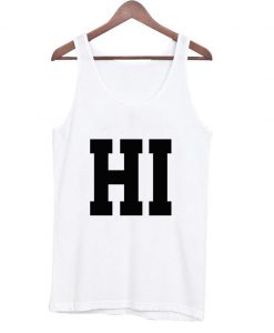 hi font tanktop